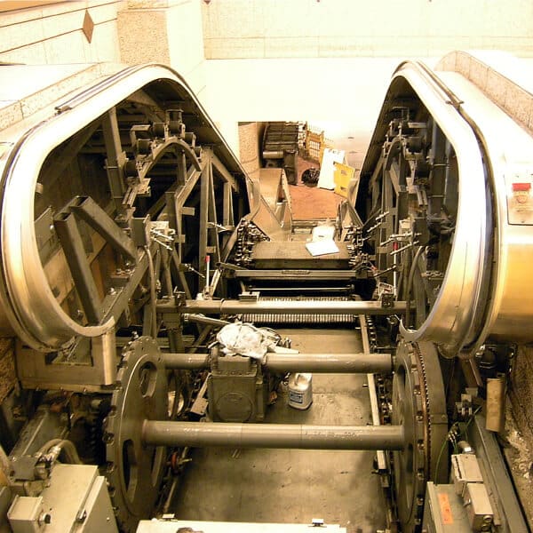 مکانیزم پله برقی