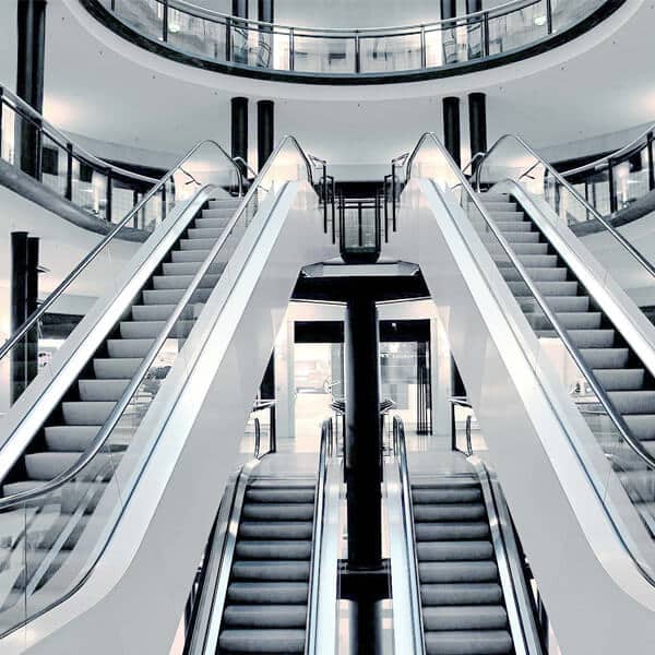 انواع پله برقی