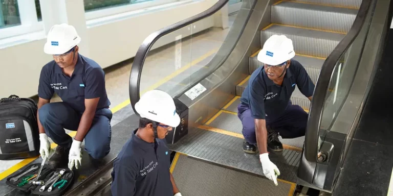 هزینه سرویس پله برقی