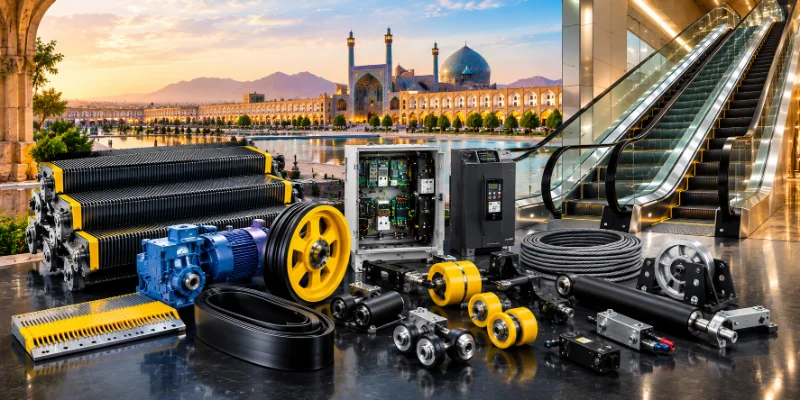 چرا تامین قطعات پله برقی اهمیت دارد؟